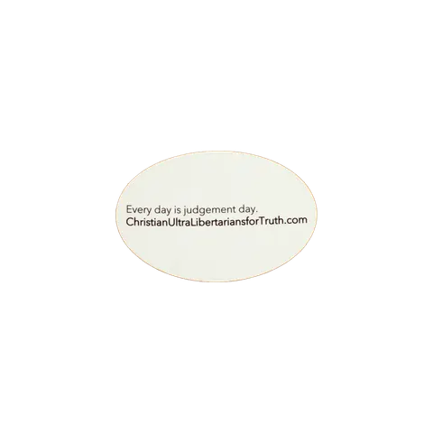 Every day is Judgement Day.