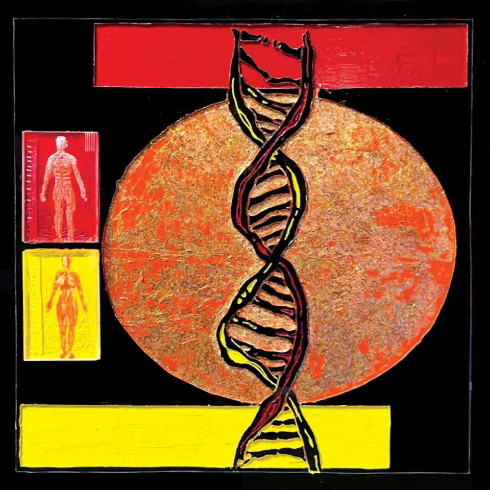 The Double Helix — Art Print